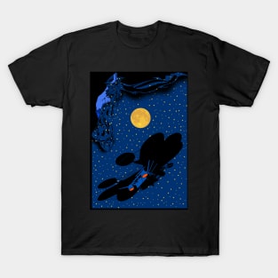 Halcyon Visits the Moon T-Shirt